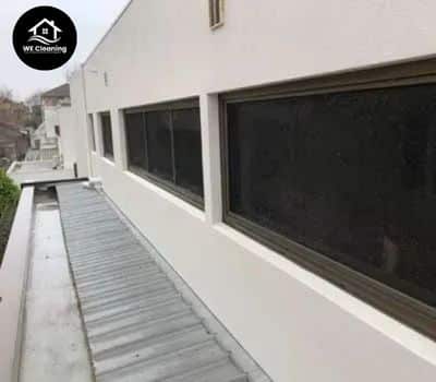 House Façade Cleaning After