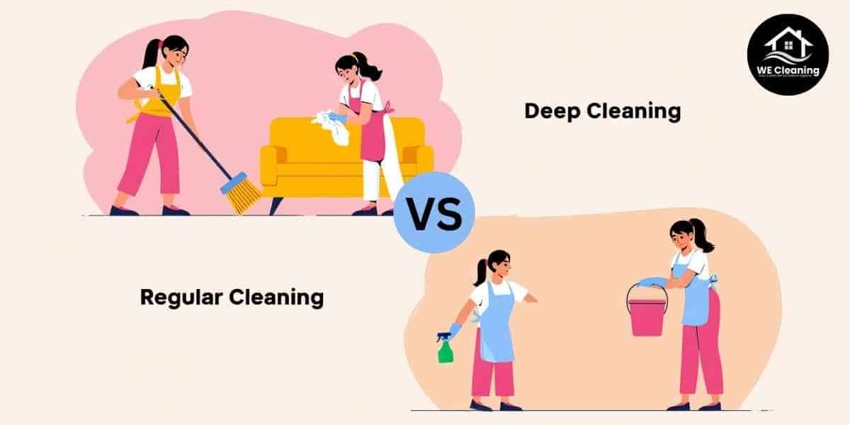Regular Cleaning vs Deep Cleaning