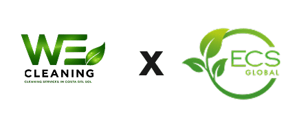 WE Cleaning x ECS Global Logo
