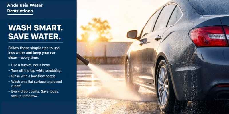 Car Washing During Andalusia Water Restrictions