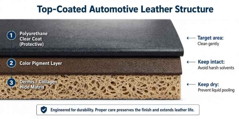 Cleaning Sunscreen from Leather and Vinyl Seats