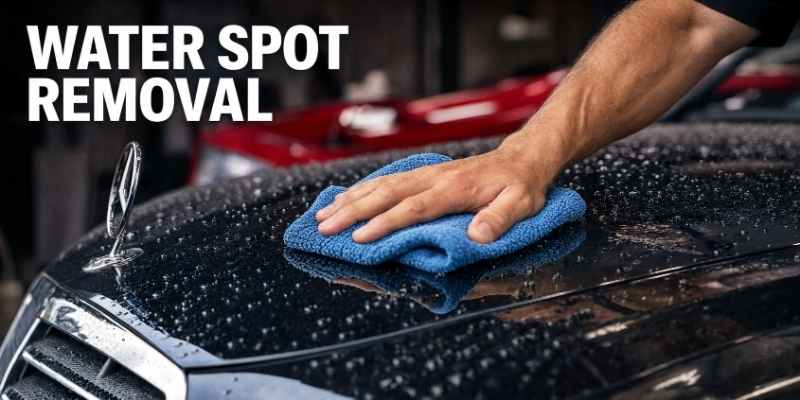 Preventing Hard Water Spots on Car Paint in Costa del Sol